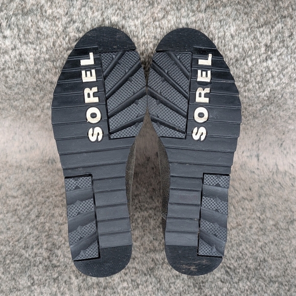 Sorel Harlow Chelsea Rain Boot Waterproof Leather Grey Women's 7.5 - Picture 12 of 13